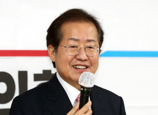 홍준표 대구시장.<연합뉴스 자료사진>